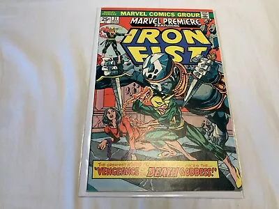 Buy Marvel Premiere 21 VF 8.0 Bronze Age Iron Fist 1st Appearance Of Misty Knight • 34.37£