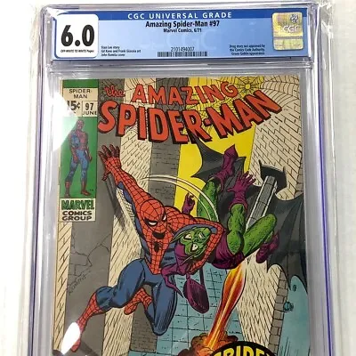 Buy Amazing Spider-Man #97 CGC 6.0 1971 • 154.07£