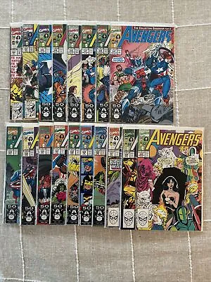 Buy Avengers 325-342 Complete From 1990 Marvel Iron Man, Rage, Byrne • 103.93£