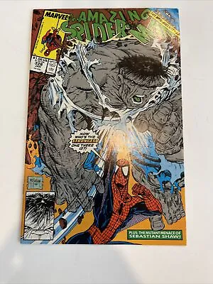 Buy Amazing Spider-Man #328 Marvel 1990 Vs THE HULK! • 23.65£