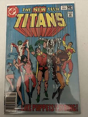 Buy New Teen Titans #9 DC Comics Wolfman & Perez Classic 2nd Deathstroke Newsstand • 11.97£