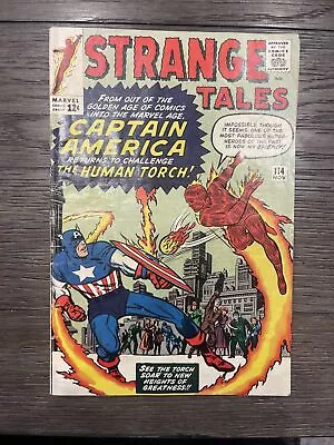 Buy Comic Book- Strange Tales #114. Human Torch 1963 VG #PNCARDS • 75.46£