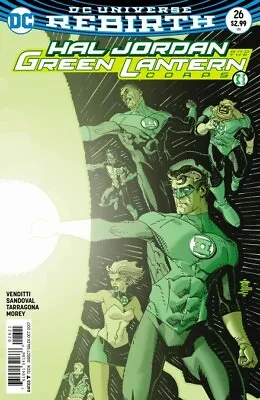 Buy Hal Jordan And The Green Lantern Corps #26 Variant Edition (2016) Vf/nm Dc • 3.95£