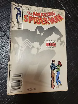 Buy Marvel Comics: The Amazing Spider-man #290 (1987) Peter Proposes To Mary Jane • 6.35£
