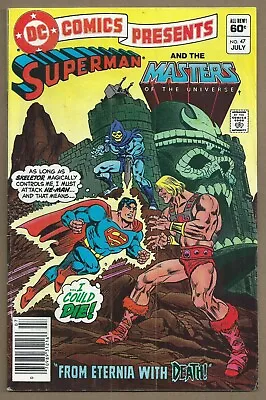 Buy 🔥dc Comics Presents #47*masters Of Universe*1982*1st He-man*mark Jewelers*vg • 197.64£