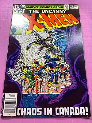 Buy X-Men # 120 (1979) KEY 7.0 FN+ NEWSSTAND First Alpha Flight Cameo Appearance • 63.24£