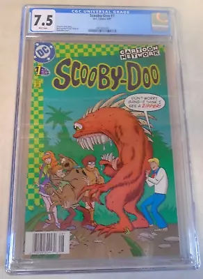 Buy Scooby-Doo Issue #1 Comic Book. CGC Graded 7.5. DC Comics 1997. Hanna Barbera • 47.29£