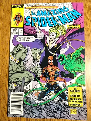 Buy Amazing Spider-man #319 Newsstand McFarlane Fine Rhino Scorpion 1st Print Marvel • 12.78£