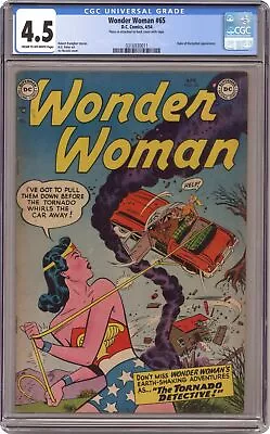 Buy Wonder Woman #65 CGC 4.5 1954 0316930011 • 195.88£