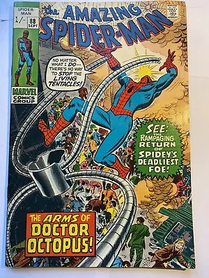 Buy AMAZING SPIDER-MAN #88 Romita Marvel 1970 High Grade, True VF • 59.95£