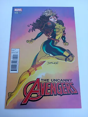 Buy Marvel Comics The Uncanny Avengers #25 Jim Lee Rogue Variant (2017) • 12.99£