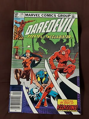 Buy Daredevil 174 Newsstand Edition Fn Condition • 19£