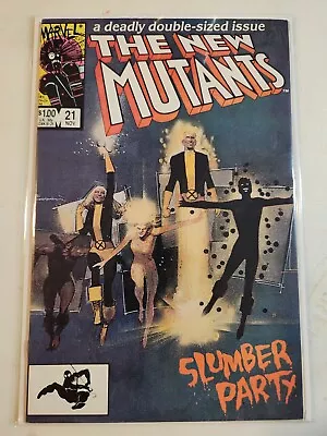 Buy The New Mutants #21 1984 MARVEL COMIC BOOK 7.0 V22-109 • 7.09£