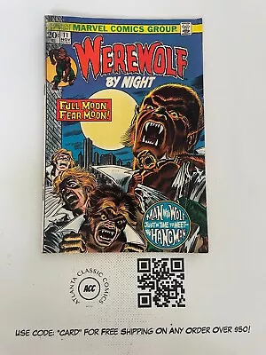Buy Werewolf By Night # 11 VG Marvel Comic Book Horror Fear Monster Scary 8 J224 • 22.14£