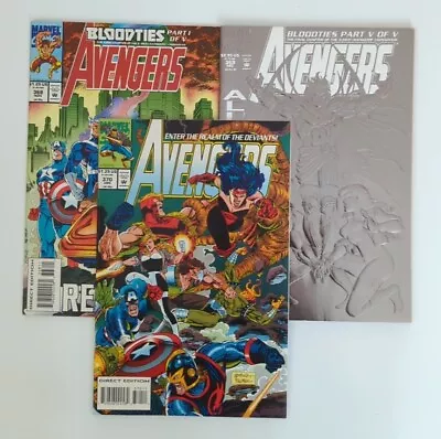 Buy Lot Of 3 1993 Marvel Avengers Comics #368-370 VF/NM 🔑 • 8.51£
