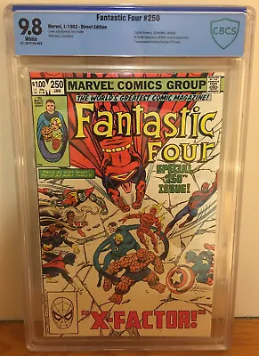 Buy Fantastic Four #250 Cbcs 9.8 Spider-man Gladiator & Skrulls Appearance  • 102.93£