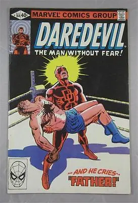 Buy Daredevil #164 Ma7 1980 Hulk Daredevil Origin Retold  Frank Miller Art Vf 8.0 • 14.79£
