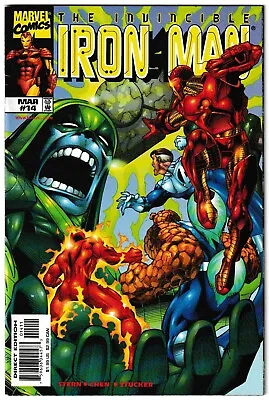 Buy Iron Man #14 - Marvel 1999 - Volume 3 - Kurt Busiek [Ft. The Fantastic Four] • 5.89£
