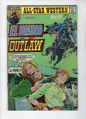 Buy ALL-STAR WESTERN # 3 (Outlaw - El Diablo, Neal Adams Cover, JAN 1971) VG/FN • 7.95£