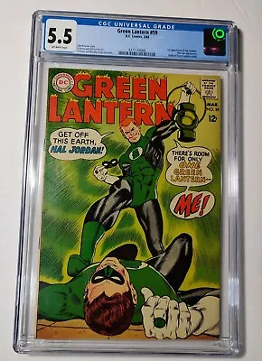 Buy Green Lantern #59 CGC 5.5 1968 DC 1st Appearance Guy Gardner  • 239.82£
