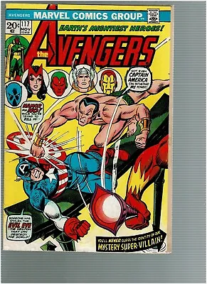 Buy Avengers #117, VG 4.0, Avengers V. Defenders; Captain America, Namor, Sunfire • 8.71£