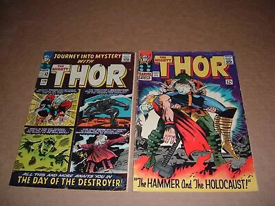 Buy Thor 119 (JIM),127,131,132,133,135,141,142,144,147,154,155- Lot Of 12 Comics • 217.42£