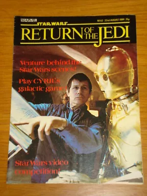 Buy Star Wars Return Of The Jedi #62 August 22 1984 British Weekly Comic • 3.99£