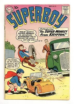 Buy Superboy #76 VG- 3.5 1959 • 28.78£