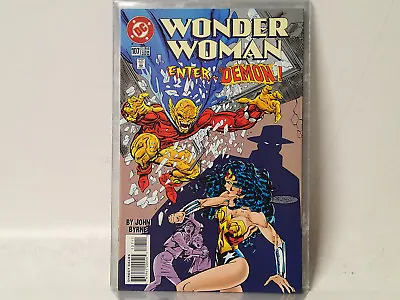 Buy WONDER WOMAN Issue #107 DC Comics 1996 (1987 Series) VF John Byrne  FL Vs Demon • 2.39£