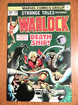 Buy Strange Tales #179 Warlock Key Starlin VF 1st Pip The Troll Magus Marvel MCU • 55.56£