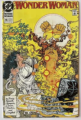 Buy Wonder Woman #45 • George Perez Cover! (DC 1990) • 2.36£