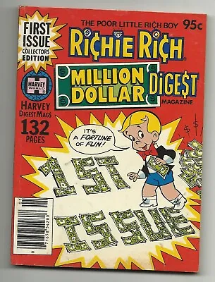 Buy Richie Rich Million Dollar Digest #1 - Super Richie - Little Dot - FN/VF 7.0 • 10.39£