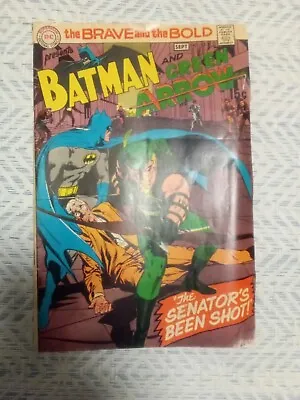 Buy Brave & The Bold #85 DC Comics 1969 Batman / Green Arrow- Neal Adams If Graded 4 • 35.49£
