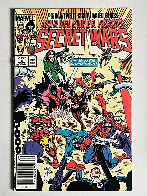 Buy Marvel Super Heroes Secret Wars #5 Marvel Comics 1984 FN Newsstand • 7.91£