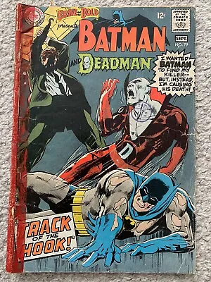Buy The Brave And The Bold Presents Batman Number 79 Early Neal Adams Work On Batman • 17£