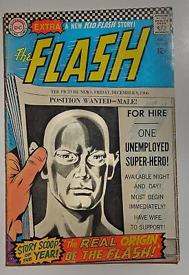 Buy The FLASH #167 1967 Silver Age DC, Kid Flash Story • 8.66£