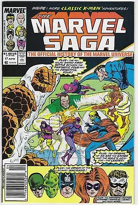 Buy Marvel Saga 17 Nm 1987 Daredevil Astonishing Strange Tales Of Suspense Thor Lb1 • 3.94£