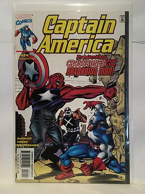 Buy Captain America (Vol 3) #24 NM- 1st Print Marvel Comics • 3.25£
