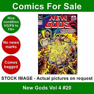 Buy DC New Gods Vol 4 #20 Comic - VG/FN+ 01 September 1990 • 3.99£
