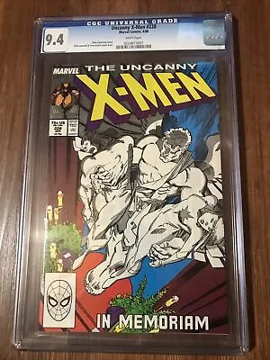 Buy The Uncanny X-Men #228 Newsstand CGC 9.4 NM 1988 Marvel Chris Claremont Comic • 35.58£