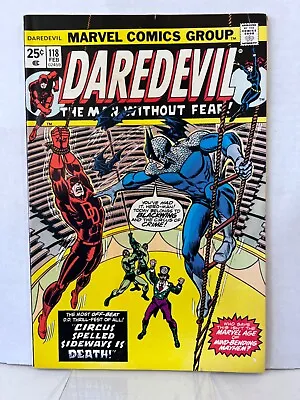 Buy Daredevil #118 VF 1974 'Circus Spelled Sideways Is Death!' • 20.54£