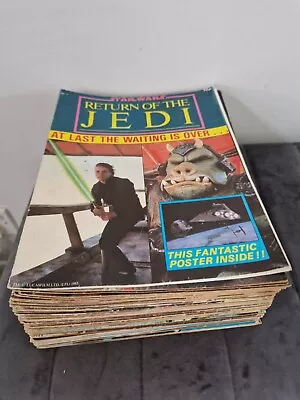 Buy Vintage Marvel Comics X 48 ISSUES Star Wars Return Of The Jedi 1983-1984 VGC • 129.99£