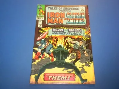 Buy TALES OF SUSPENSE #78 Marvel Comics 1966 Iron Man And Captain America SILVER AGE • 17.79£