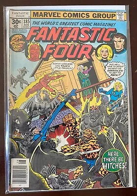 Buy Fantastic Four #185 NS 1st App Of Nicholas Scratch 4.0 VG (1977) • 15.77£