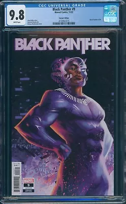 Buy Black Panther #9 CGC 9.8 1st Colonialist & Buffalo Soldier Marvel 2022 Manhanini • 38.61£