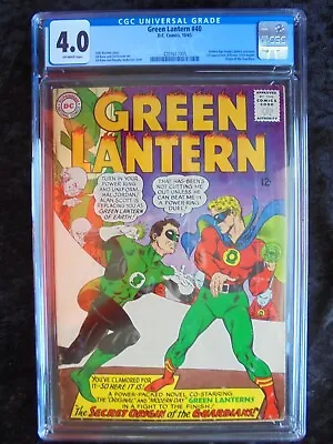 Buy Green Lantern #40 Dc Comics 1965 Cgc 4.0 Graded! Golden Age Green Lantern Crisis • 172.25£