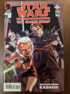 Buy Star Wars The Clone Wars #6 VF+ Scott Hepburn Ahsoka Cover (Dark Horse 2009) • 27.67£