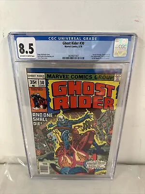 Buy Ghost Rider #30 (1978) CGC 8.5 1st Dr. Strange Cameo Marvel • 70.45£