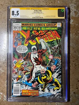 Buy X-Men #109 8.5 VF+ 1st Appearance Of Vindicator CGC SS Claremont Key Comic Book • 300.31£