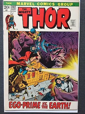 Buy Thor #202 VF/NM, First Appearance Of Ego-Prime • 43.96£